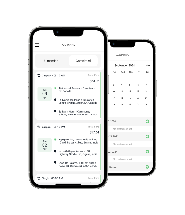 Ride-Sharing Driver App Development